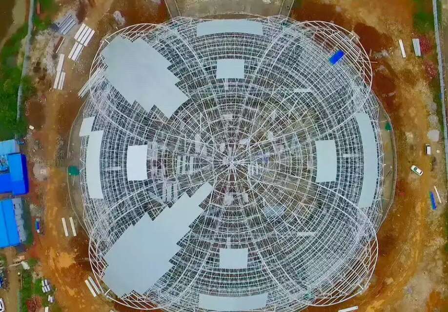 北辰体育馆网架