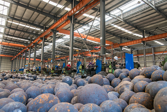 北辰网架配件车间